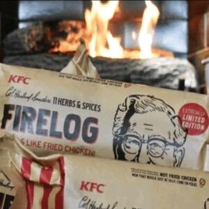 KFC Firelog with 11 Herbs & Spices Bundle of 3 Logs